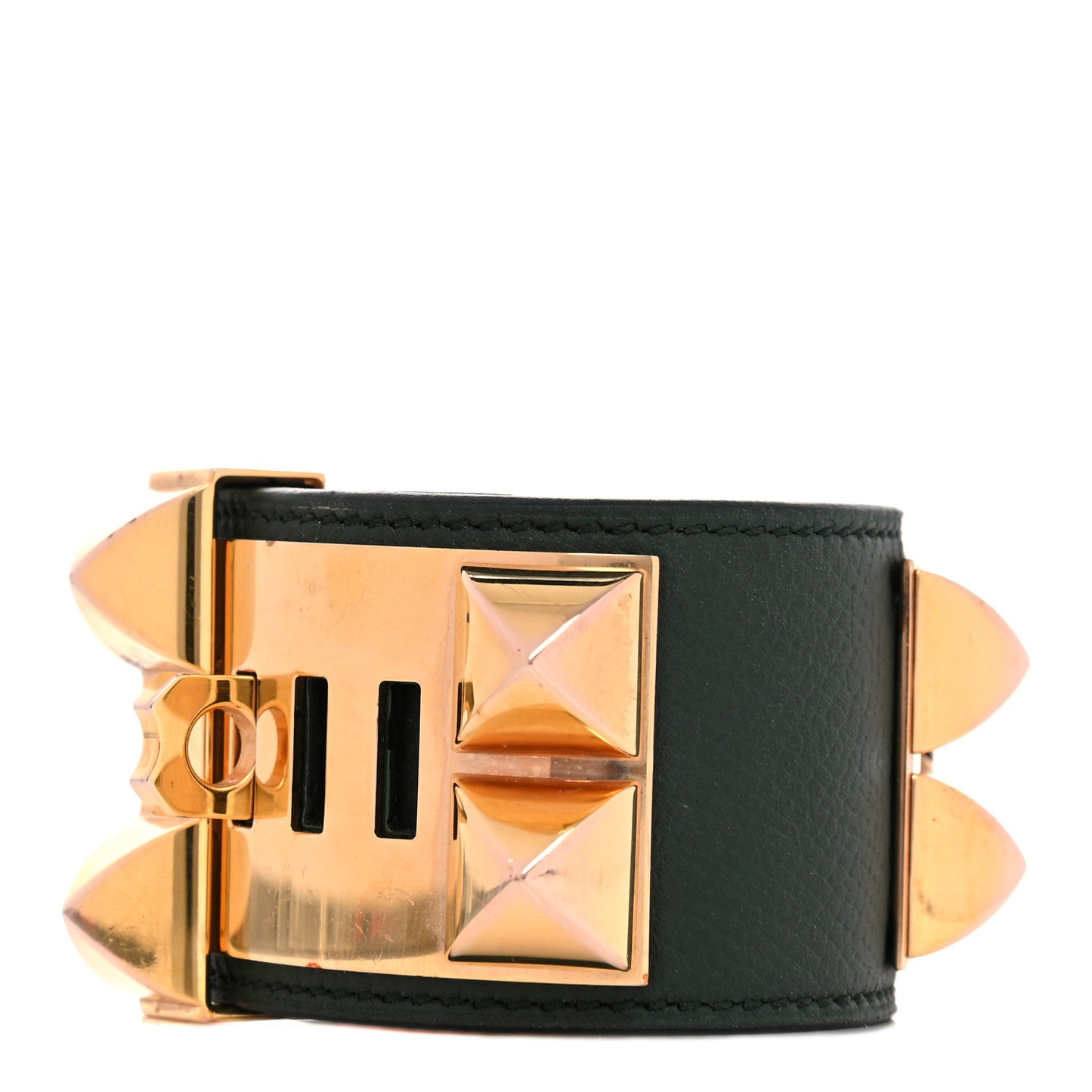 Epsom Collier De Chien CDC Bracelet S Vert Anglais