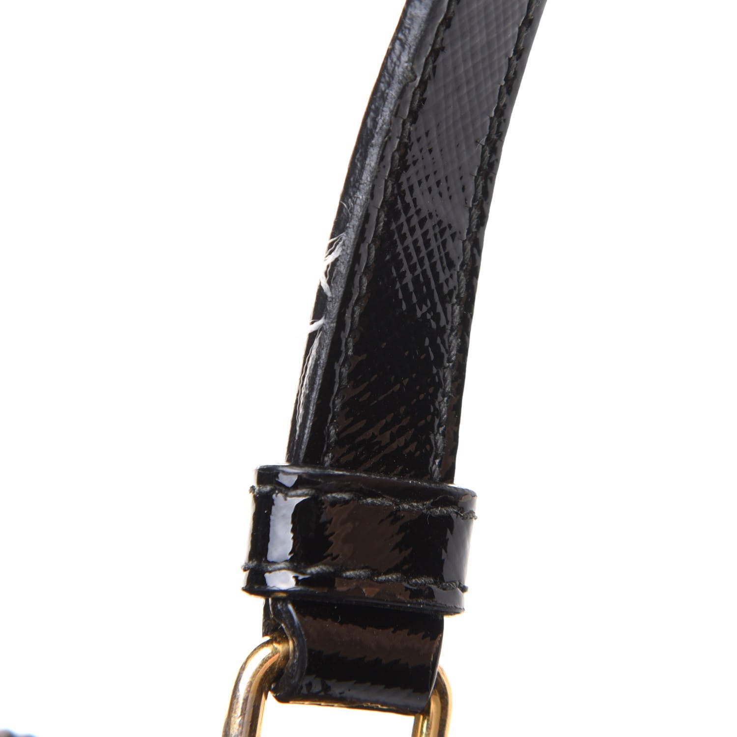 Prada Saffiano Vernice Medium Galleria Double Zip Tote Black 11 of 15