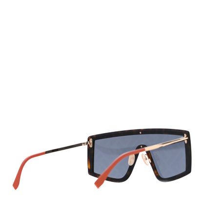 Fendi FF Shield Sunglasses FF M0076/G/S Black 3 of 7