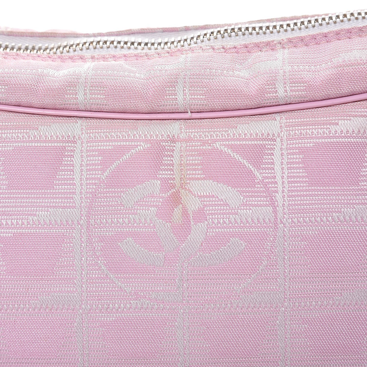 Chanel Nylon Travel Ligne Hobo Pink 9 of 10