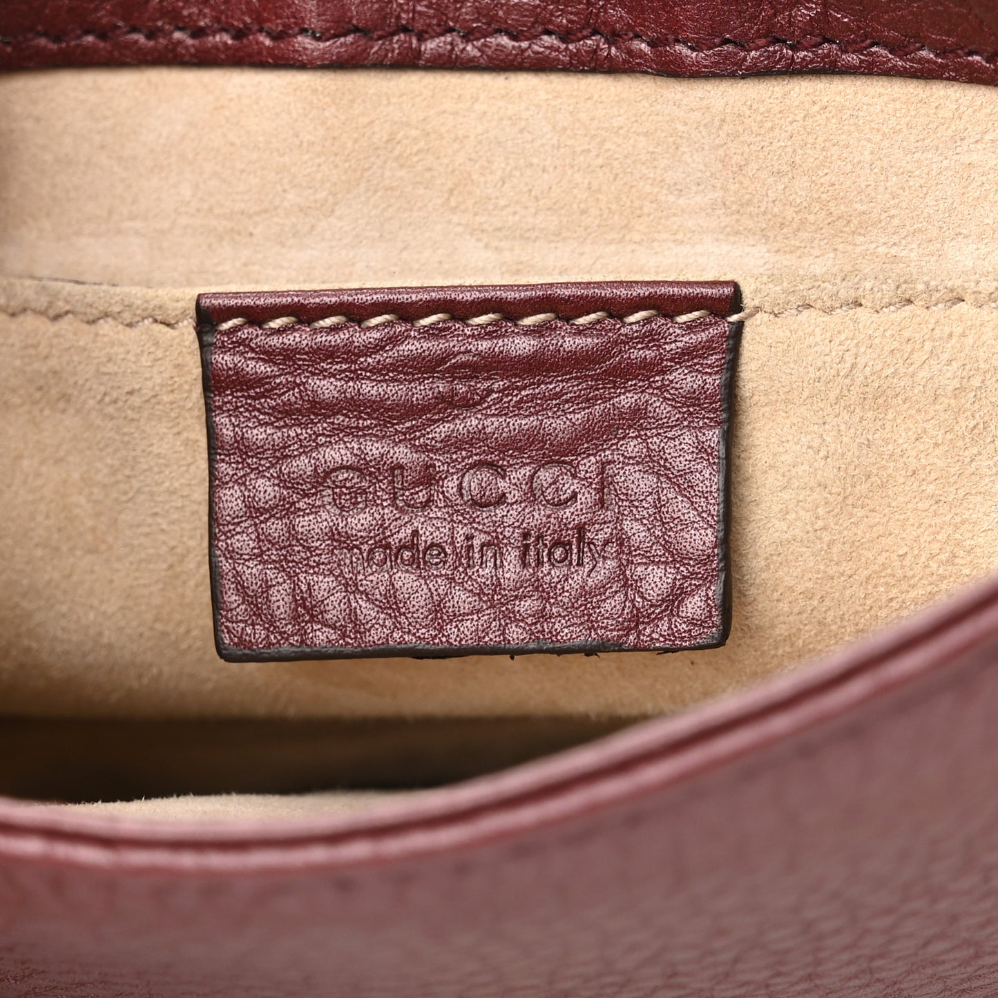 Cellarius Calfskin Small 1973 Chain Shoulder Bag Cherry Gloss
