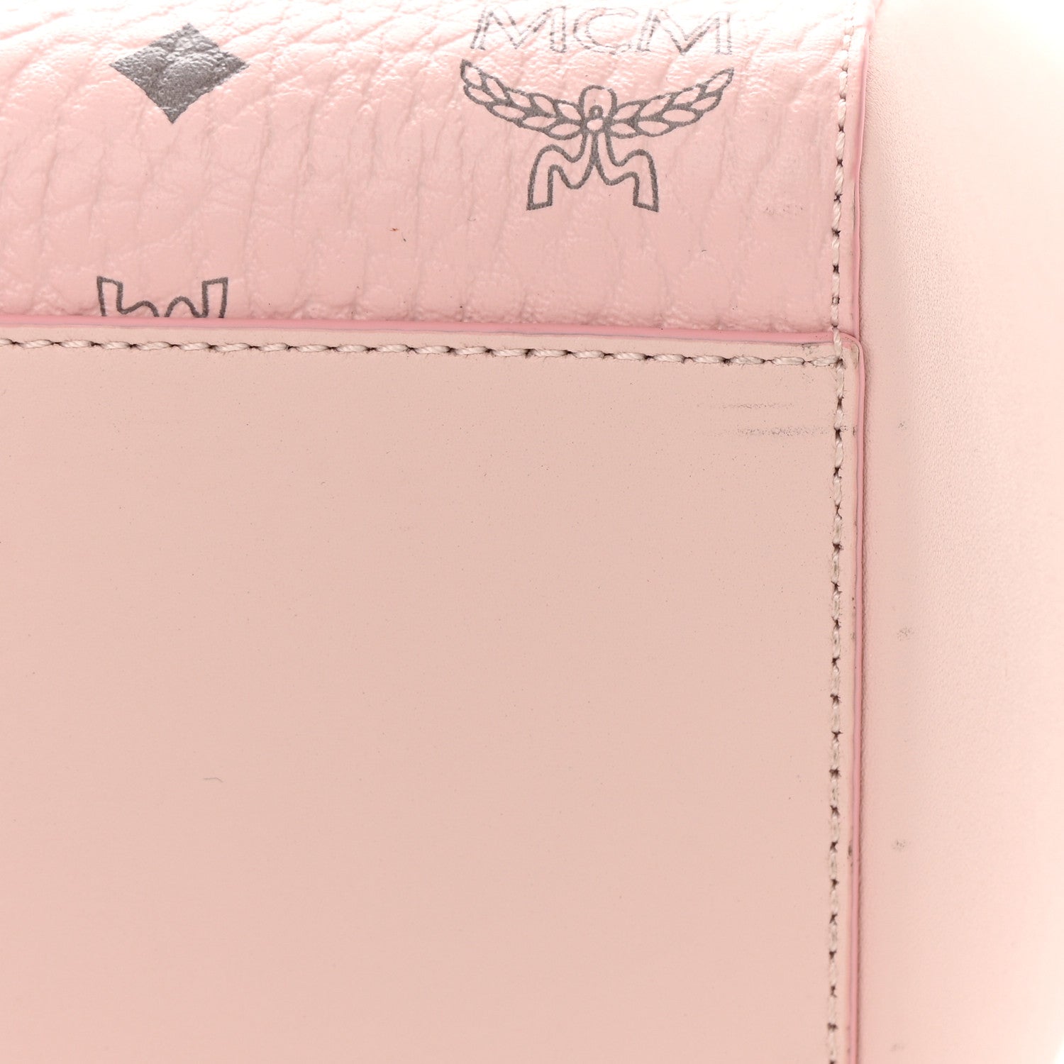 MCM Visetos Medium Aren Hobo Powder Pink 12 of 13