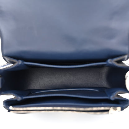 Louis Vuitton Grained Calfskin Vivienne NM Blue Marine 5 of 12
