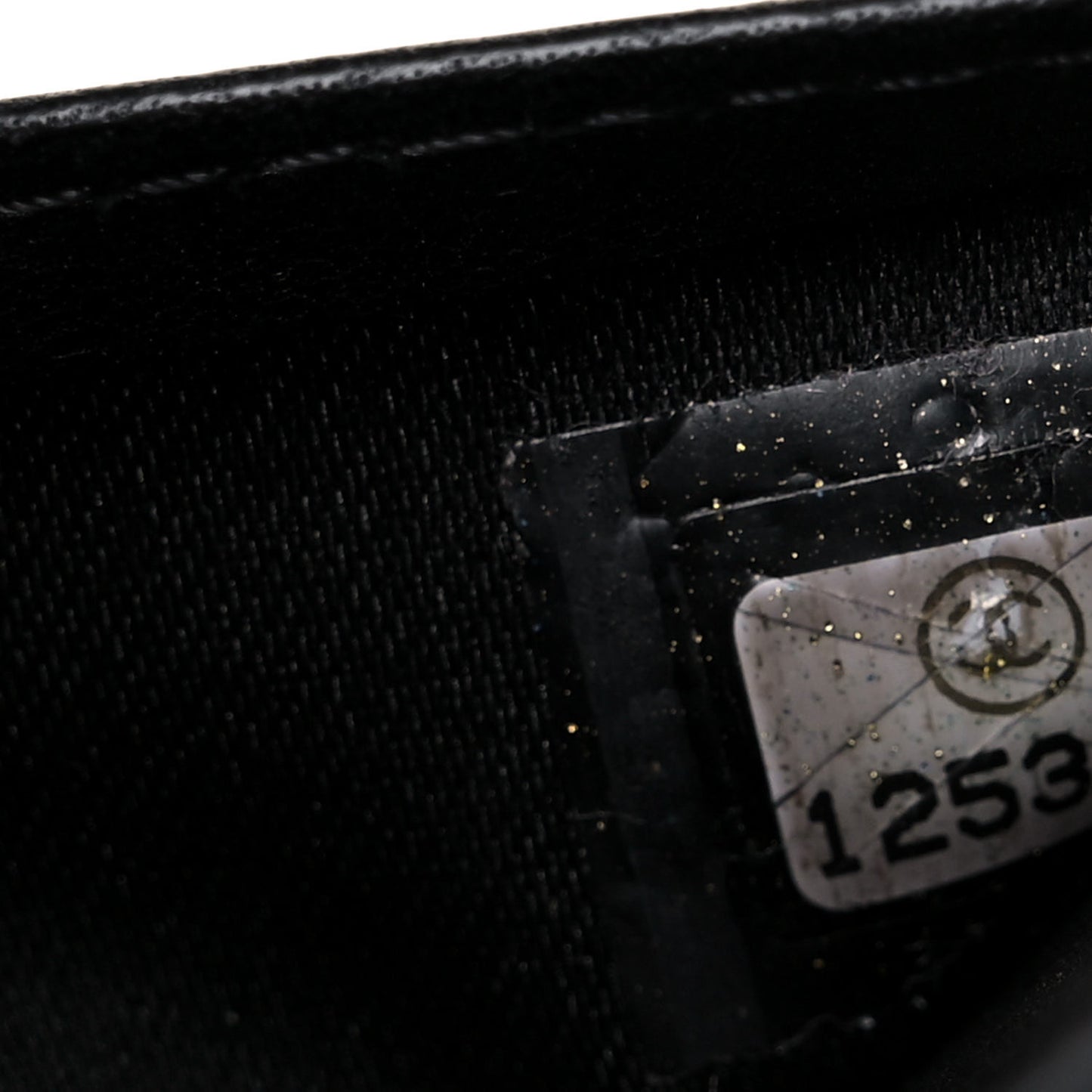 Patent Calfskin Lucky Symbols Agenda Cover Black