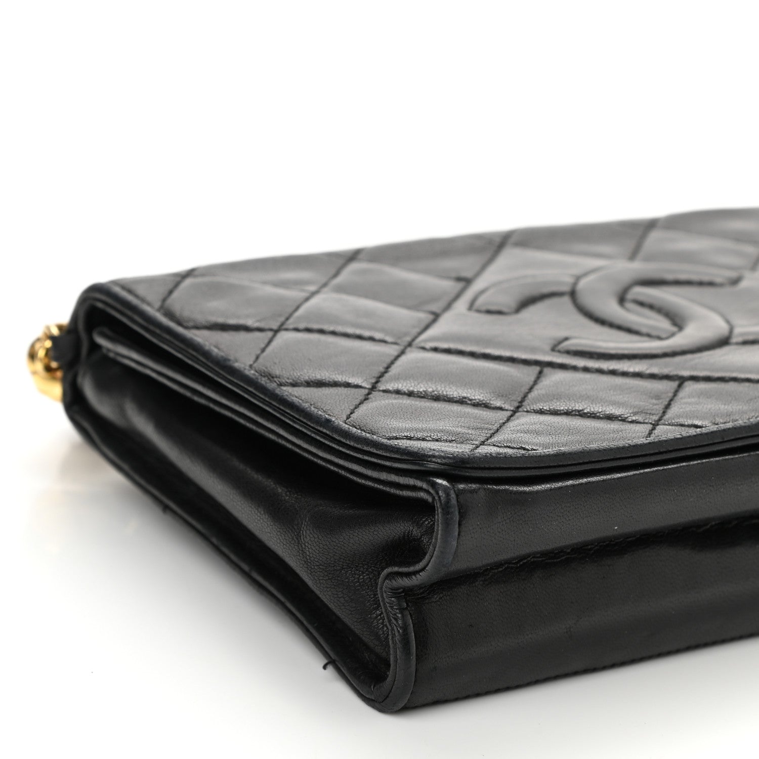 Chanel Lambskin Small Tassel Single Flap Black 10 of 12