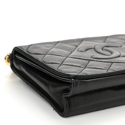 Chanel Lambskin Small Tassel Single Flap Black 10 of 12