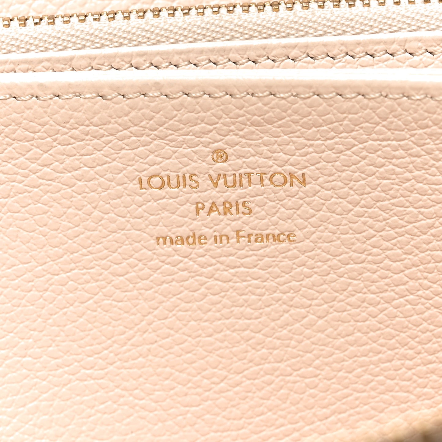 Empreinte Monogram Giant By The Pool Zippy Wallet Cream Saffron