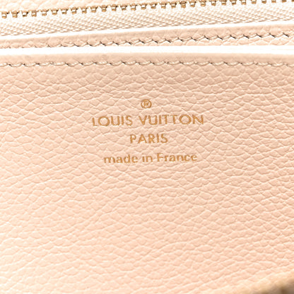 Louis Vuitton Empreinte Monogram Giant By The Pool Zippy Wallet Cream Saffron 6 of 6