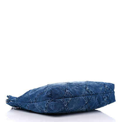 Chanel Denim Quilted Chanel 22 Blue 5 of 10