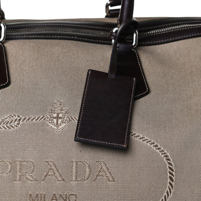 Prada Jacquard Logo Trolley Corda Moro 23 of 35