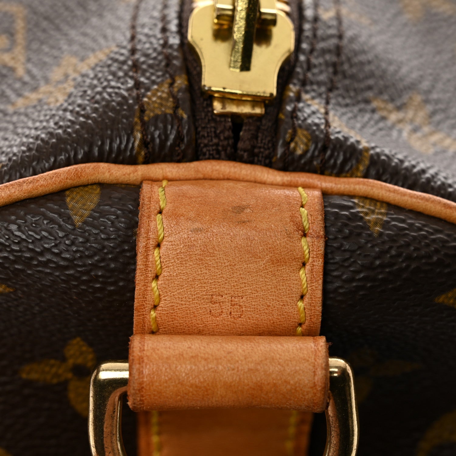 Louis Vuitton Monogram Keepall Bandouliere 55 10 of 14