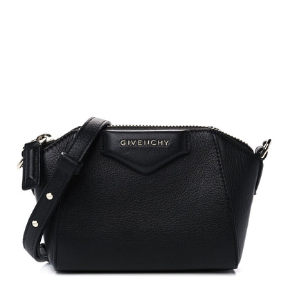 Givenchy Sugar Goatskin Nano Antigona Black 1 of 11