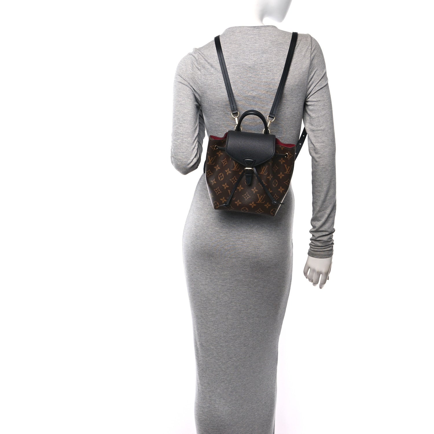 Louis Vuitton Monogram BB Montsouris NM Backpack Black 2 of 9