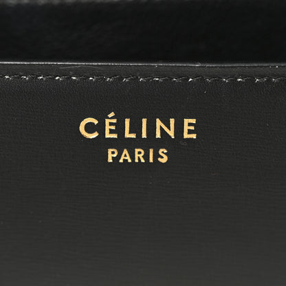 Celine Box Calfskin Medium Classic Box Flap Bag Black 6 of 12