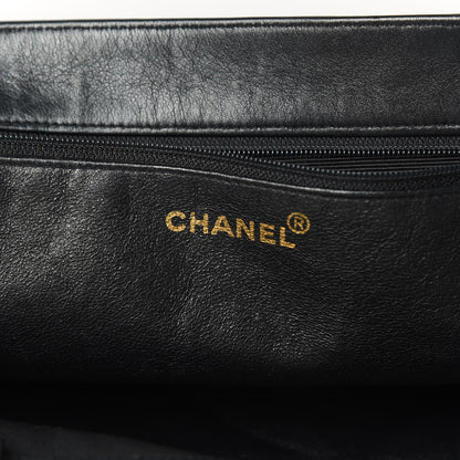 Chanel Lambskin CC Tote Black 6 of 13