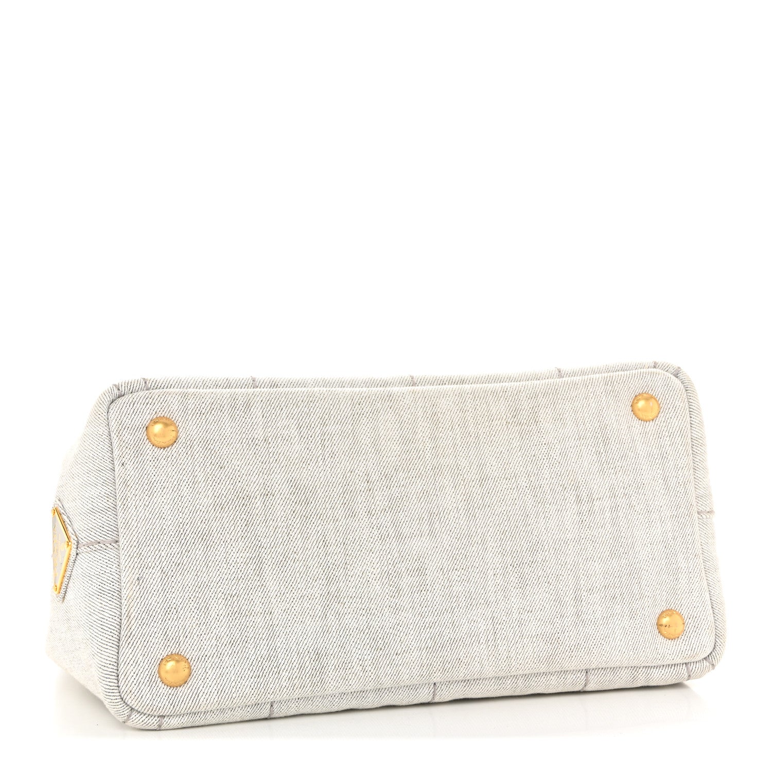 Prada Canapa Small Logo Tote White 4 of 13