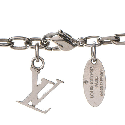 Louis Vuitton Swarovski Gamble Long Necklace Silver 6 of 7