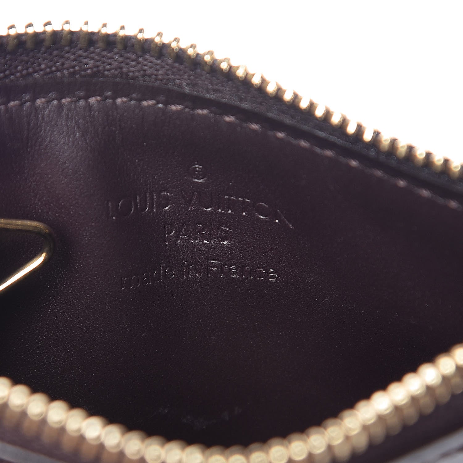 Louis Vuitton Vernis Key Pouch NM Amarante 6 of 7