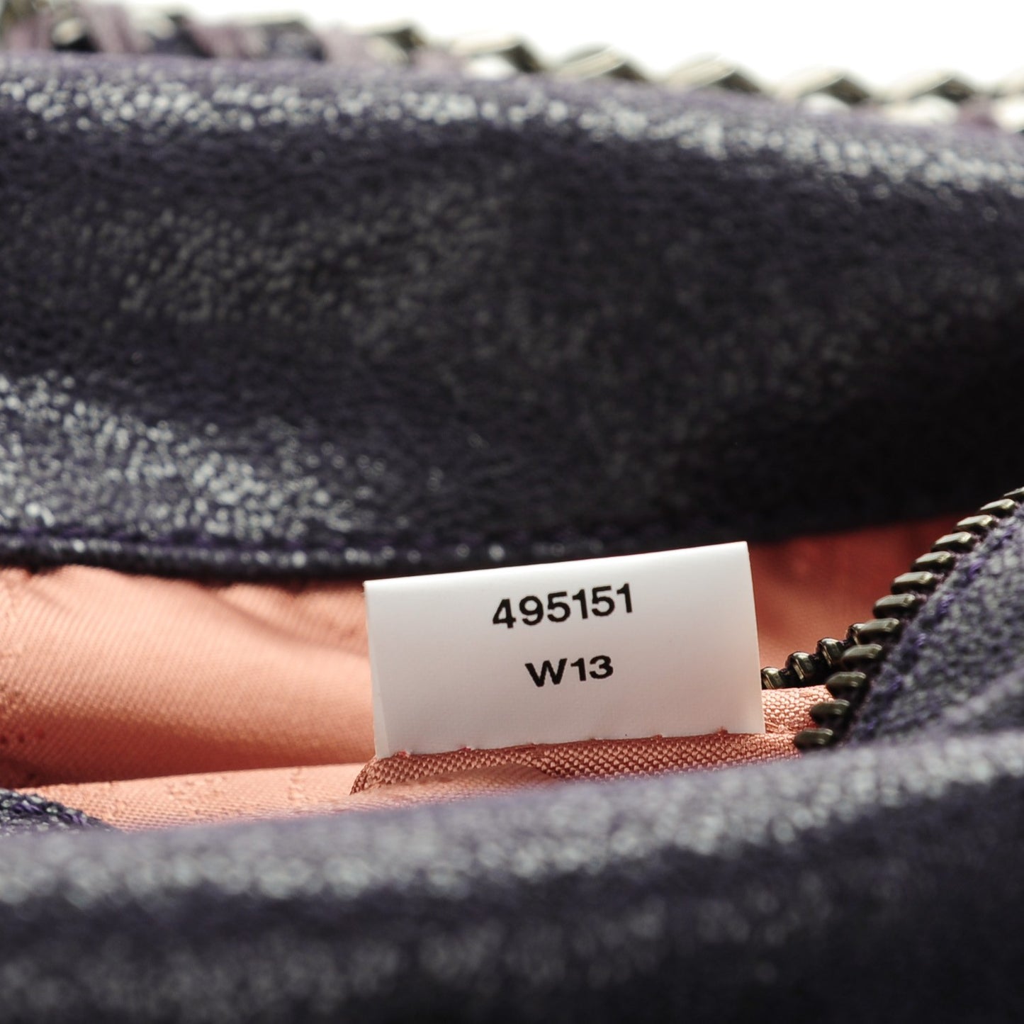 Shaggy Deer Falabella Fold Over Tote Purple