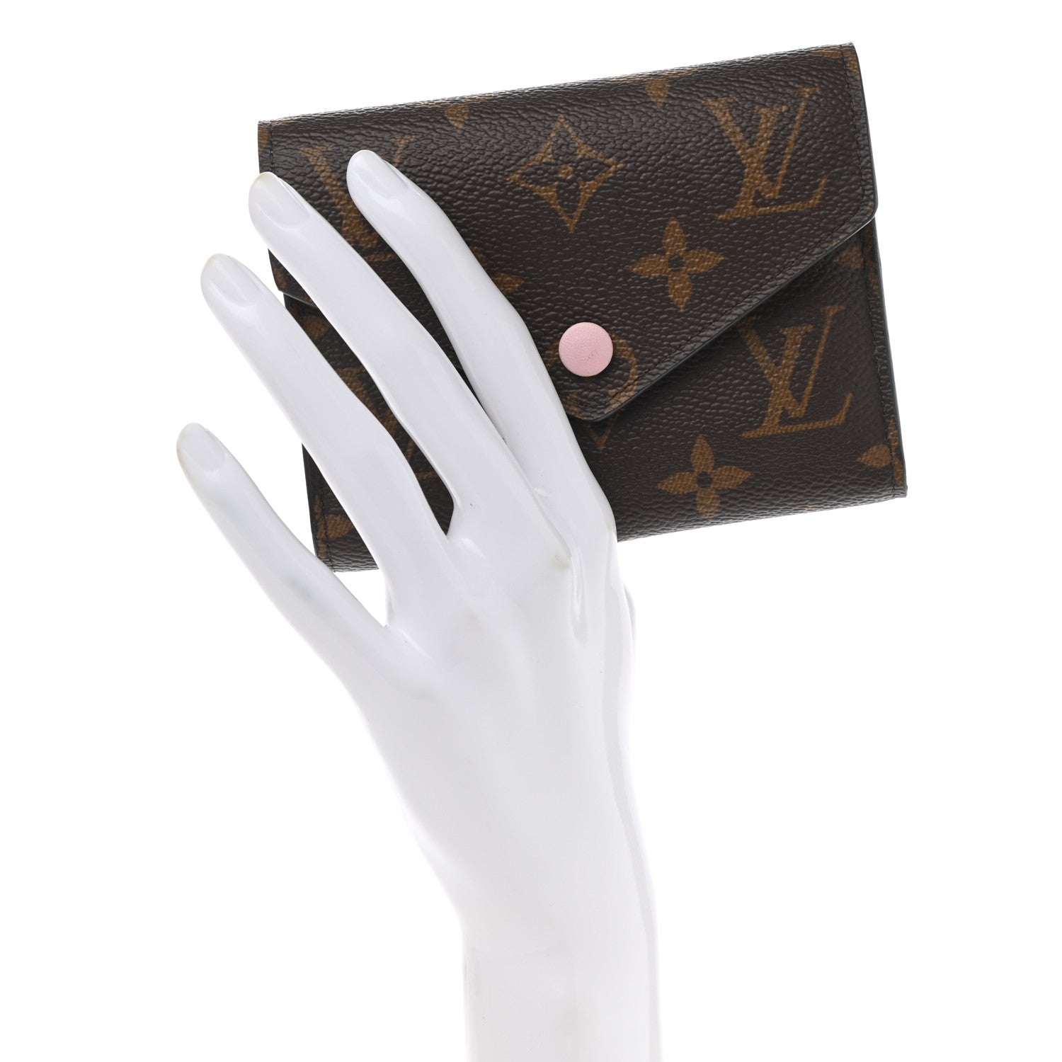 Louis Vuitton Monogram Victorine Wallet Rose Ballerine 2 of 6