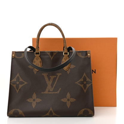Louis Vuitton Reverse Monogram Giant Onthego MM 11 of 11