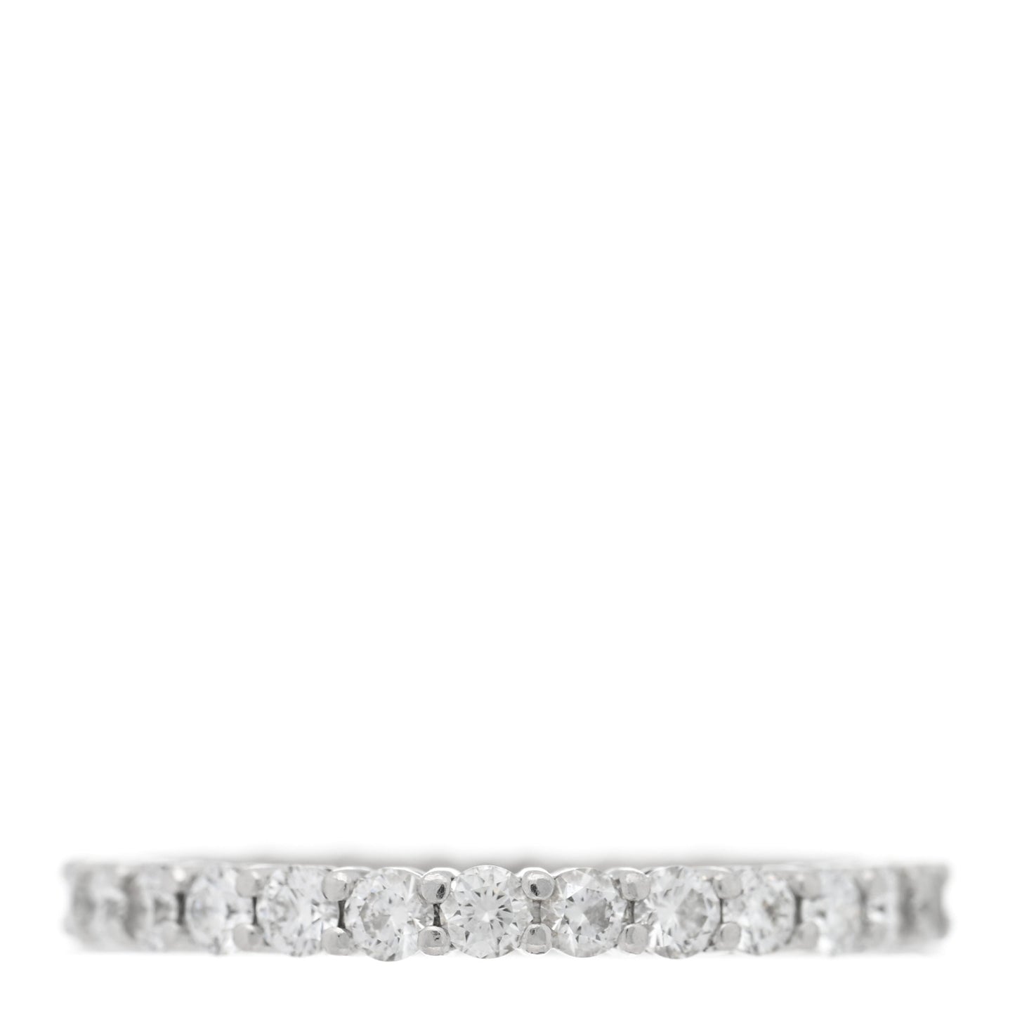 Platinum Diamond 2.2mm Full Circle Forever Band Ring 50 5.5