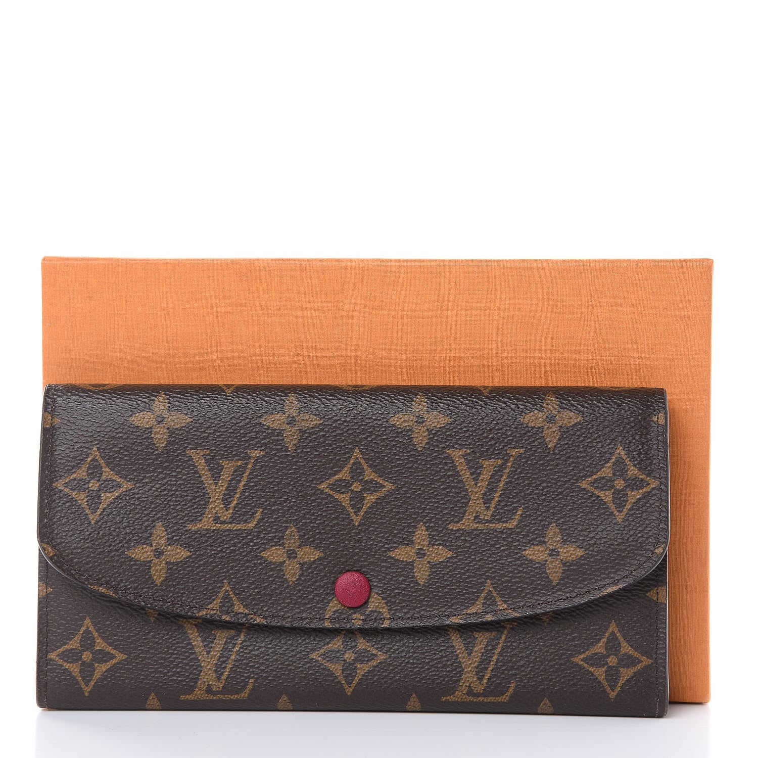 Louis Vuitton Monogram Emilie Wallet Fuchsia 10 of 10