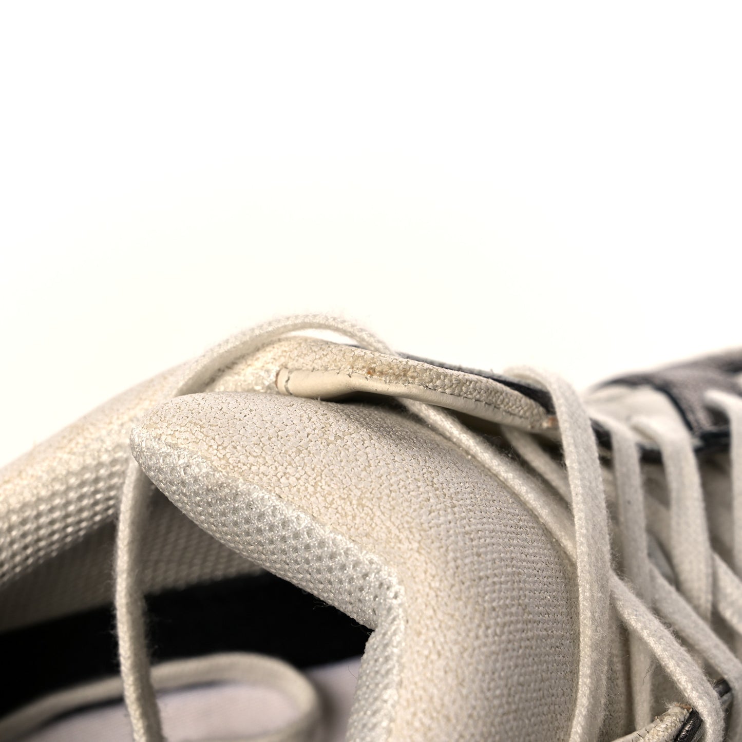 Suede Calfskin Canvas Goatskin CC Sneakers 39 Beige Brown