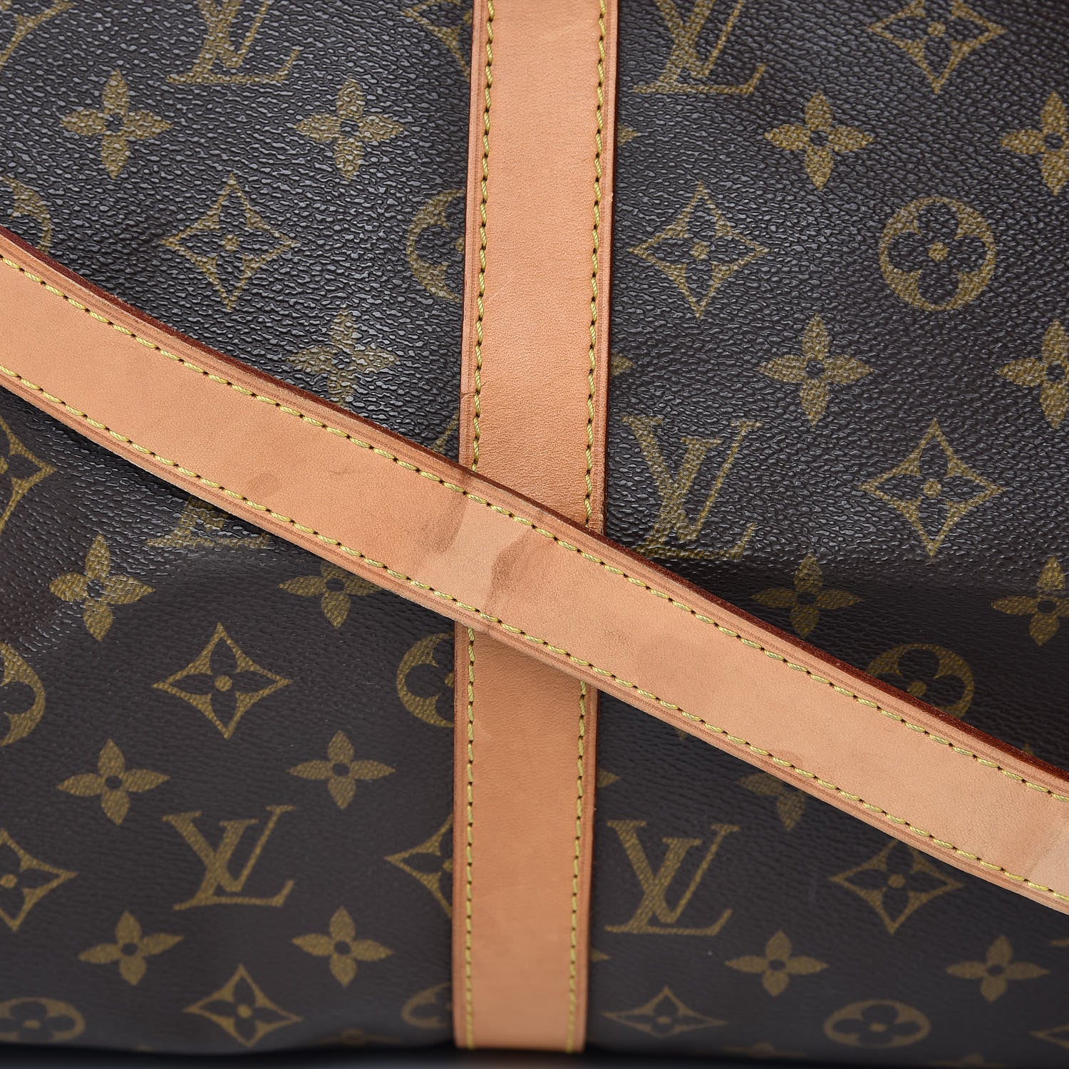 Louis Vuitton Monogram Keepall Bandouliere 50 10 of 11