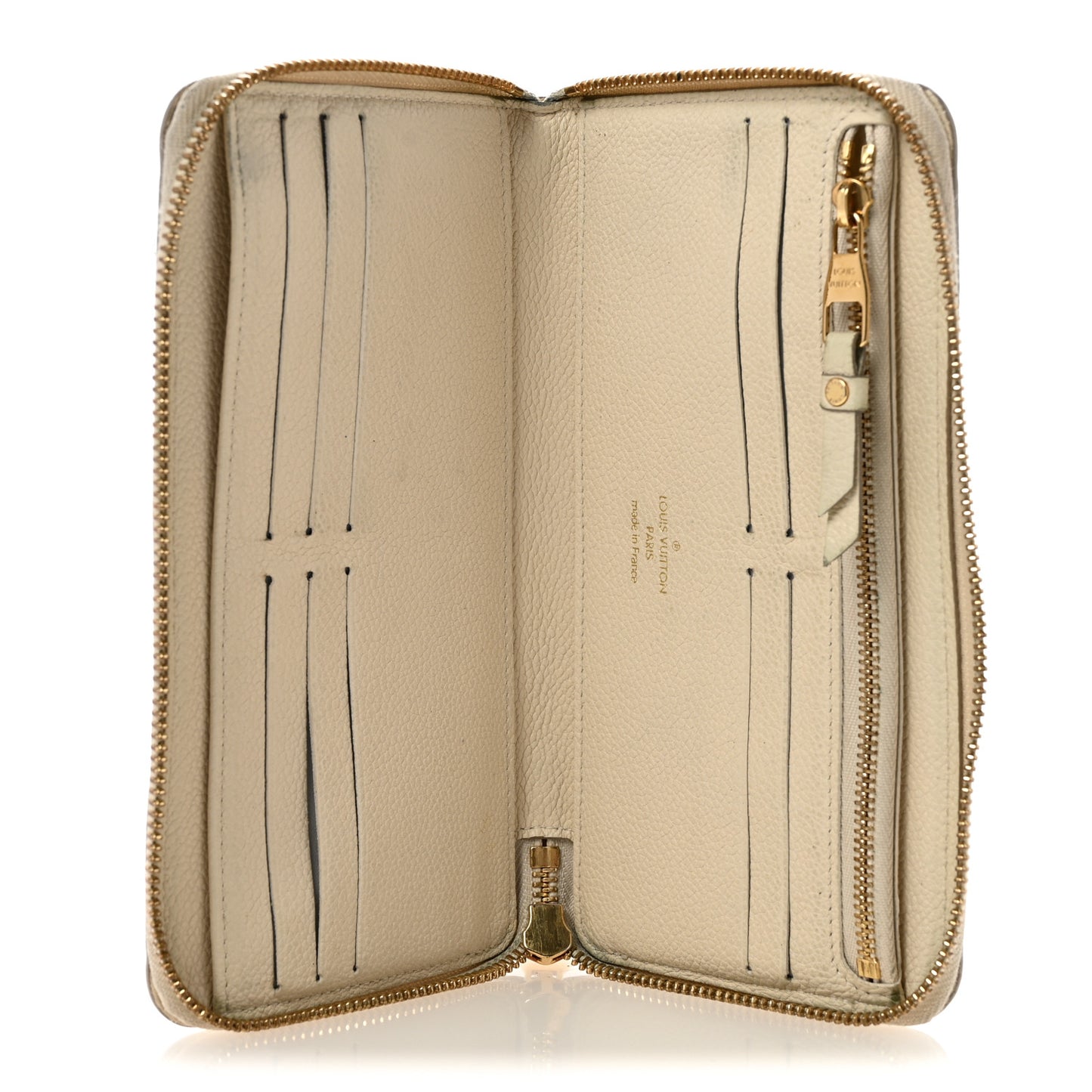 Empreinte Zippy Organizer Wallet White