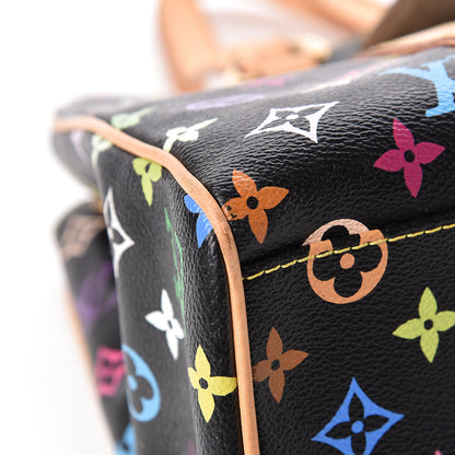 Louis Vuitton Monogram Multicolor Aurelia MM Black 8 of 15