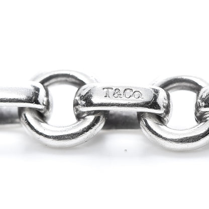 Tiffany Sterling Silver Round Chain Link Bracelet 4 of 6