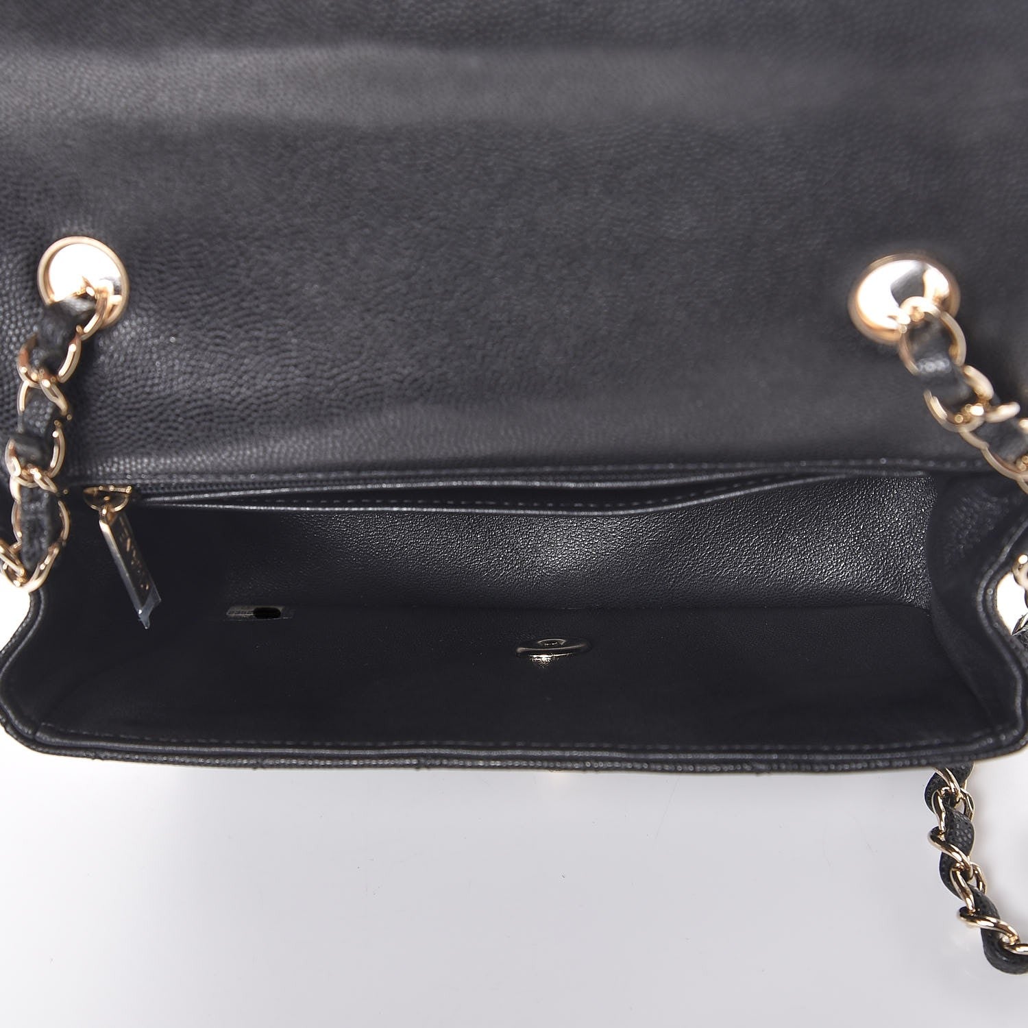 Chanel Caviar Quilted Mini Rectangular Flap Black 5 of 7
