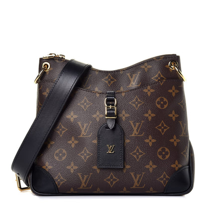 Louis Vuitton Monogram Odeon PM Black 1 of 11
