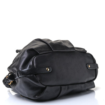 Prada Soft Calf Tote Black 3 of 7
