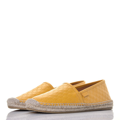 Gucci Microguccissima Soft Espadrilles 38 New Buttercup 3 of 9