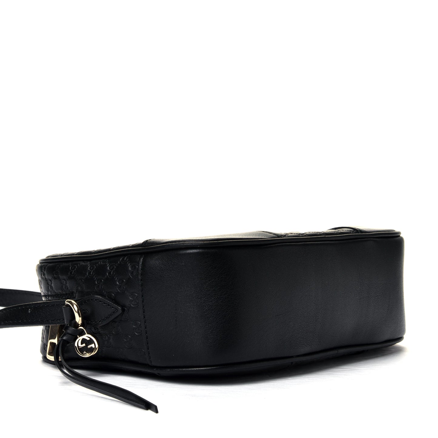 Microguccissima Mini Bree Messenger Bag Black