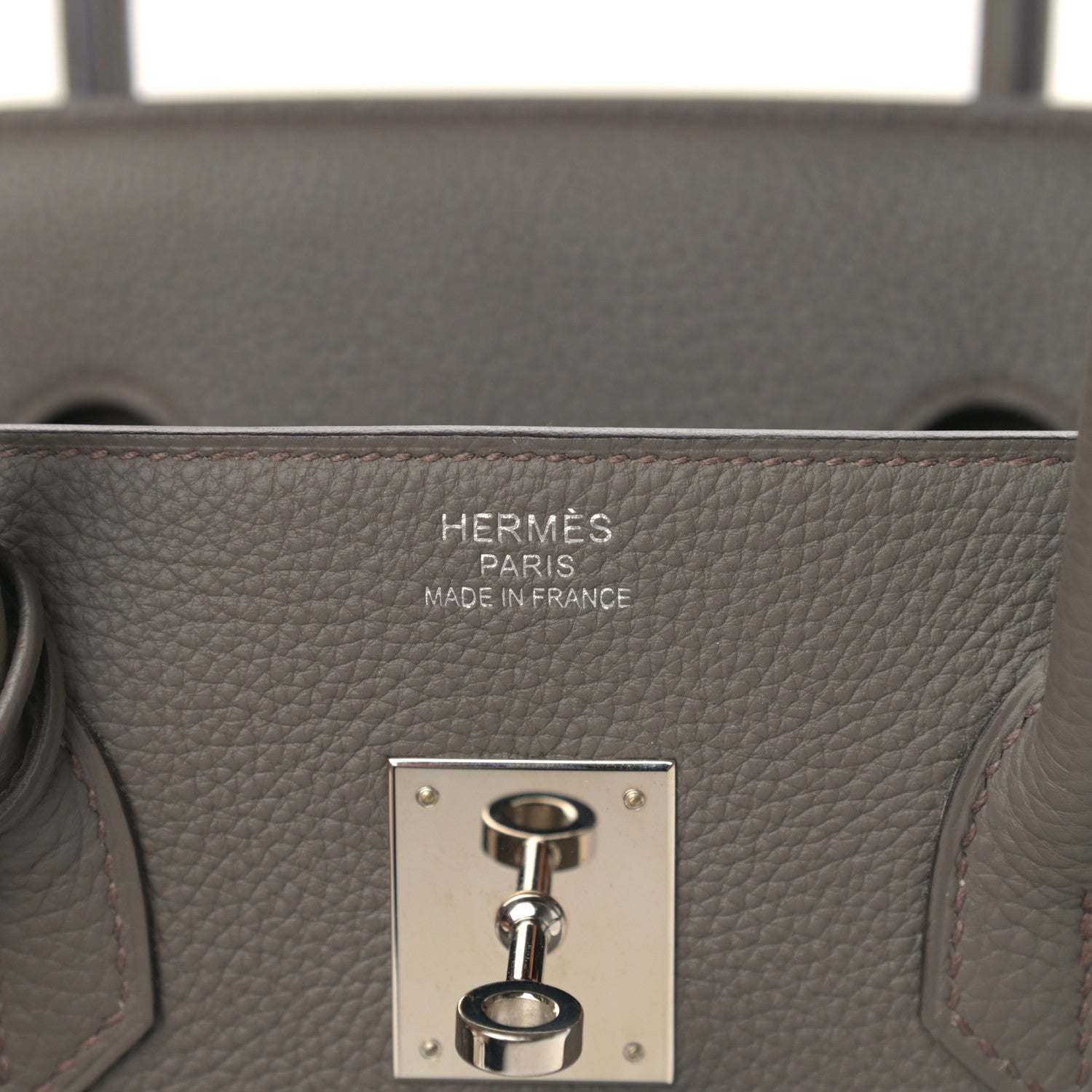 Hermes Togo Birkin 35 Etain 6 of 12