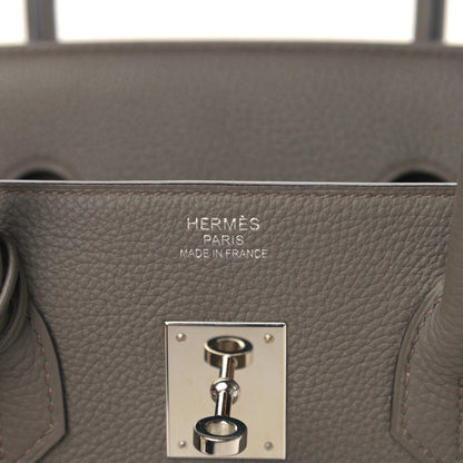 Hermes Togo Birkin 35 Etain 6 of 12