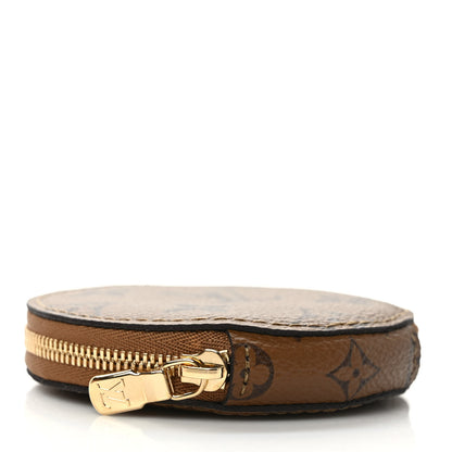 Louis Vuitton Reverse Monogram Bandouliere Round Coin Purse 4 of 7