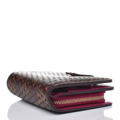 Louis Vuitton Monogram Perforated Compact Zipped Wallet Fuchsia 4 of 7
