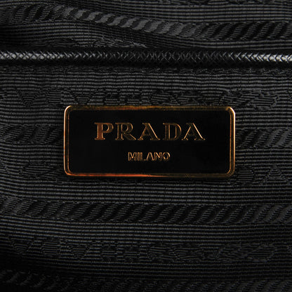 Prada Saffiano Lux Large Tote Nero Black 7 of 10