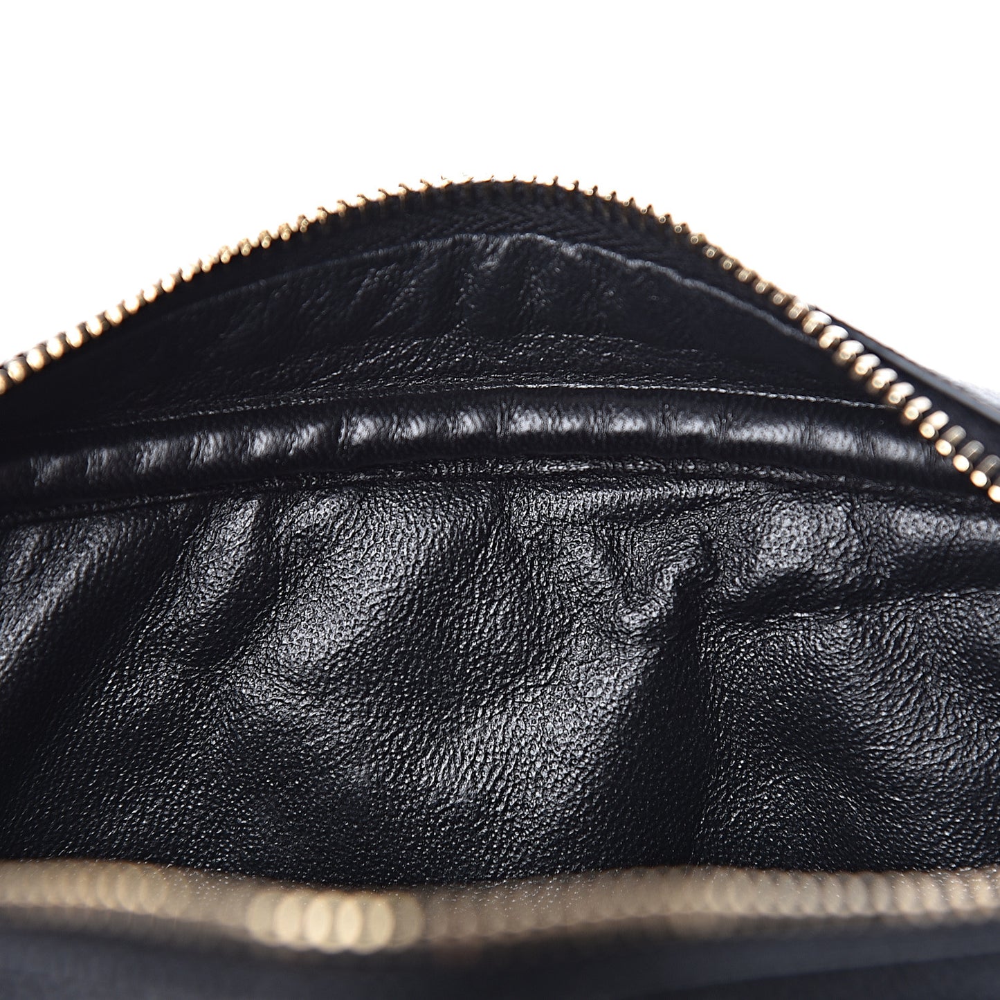 Grain De Poudre Matelasse Monogram Mini Lou Camera Bag Black