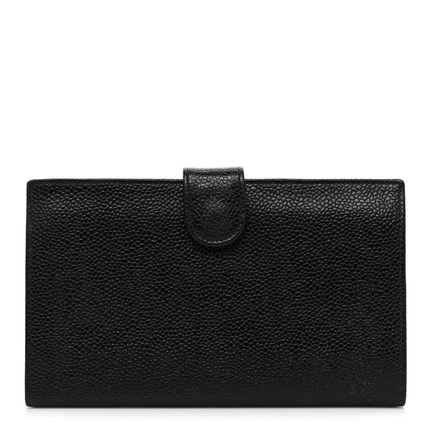Caviar Timeless CC French Wallet Black
