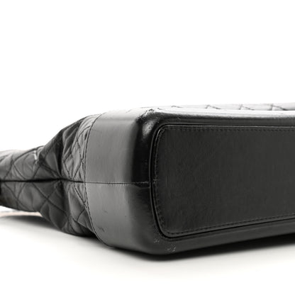 Chanel Calfskin Quilted Large Gabrielle Shopping Tote Black 9 of 11