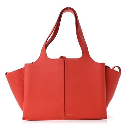 Celine Baby Grained Calfskin Small Tri-Fold Bag Poppy 1 of 4