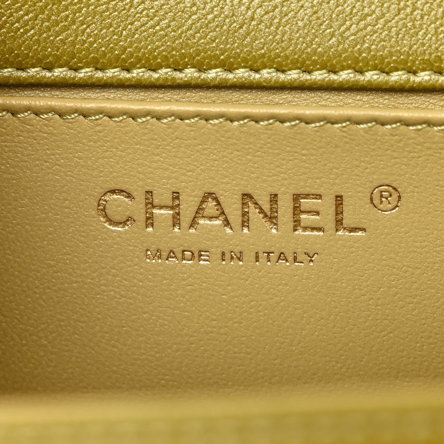 Chanel Caviar Quilted Medium Boy Flap Green 6 of 11
