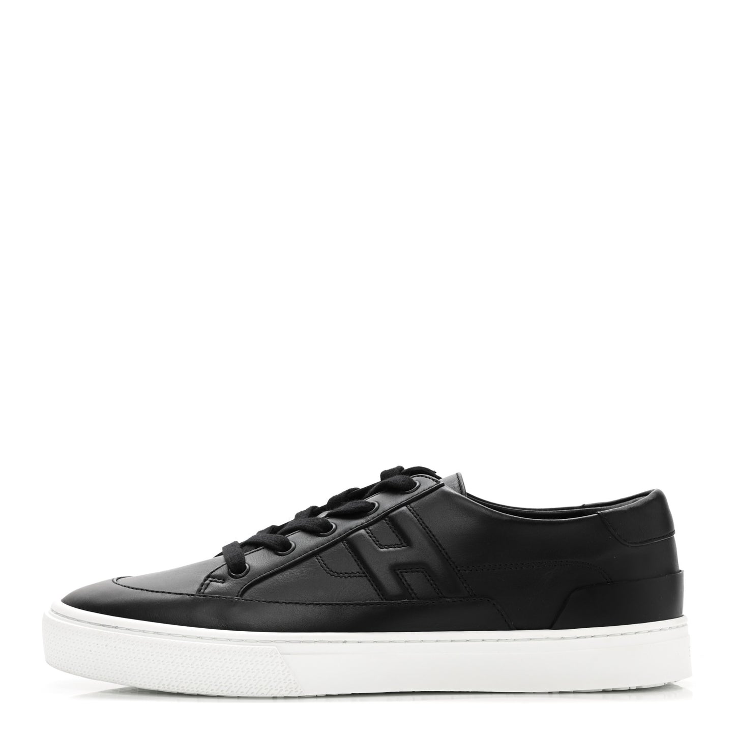 Calfskin Deep Sneakers 41 Black