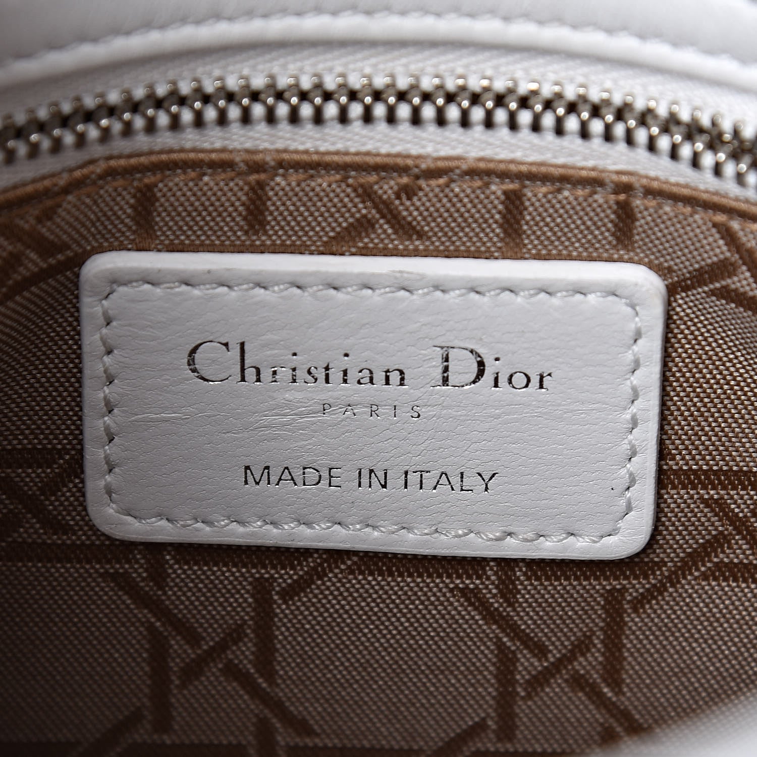 Christian Dior Lambskin Cannage Mini Lady Dior White 6 of 15