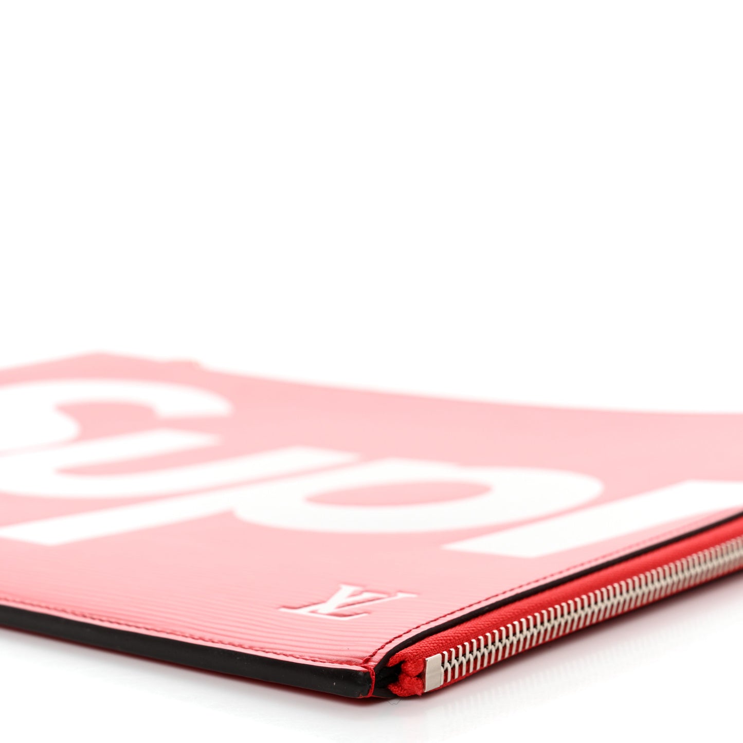 X SUPREME Epi Pochette Jour GM Red